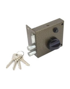 Замок накладной Омега ЗНЗ с защелкой Omega