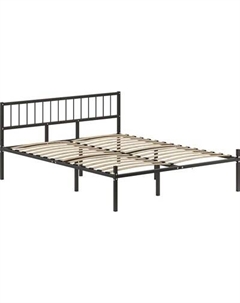 Двуспальная кровать Домаклево Металика В3 180x190