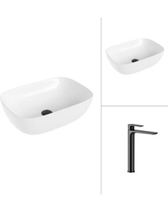 Умывальник со смесителем Lauter 21493A + Reef 21CK8678BS