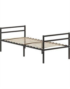 Односпальная кровать Домаклево Металика Г2+Г2 90x190