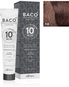 Крем-краска для волос Kaaral Baco Color Fast тон CF7.0