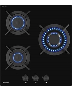Газовая варочная панель Weissgauff HGG 451 BGV Nano Glass