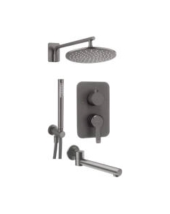 Душевая система со смесителем Deante Arnika Titanium-2