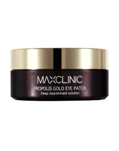 Патчи под глаза Maxclinic Propolis Eye Patch гидрогелевые с прополисом и частичками золота