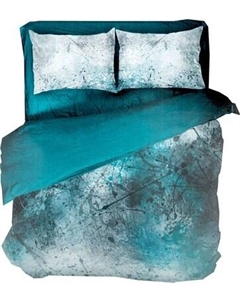 Комплект постельного белья Блакiт Сатин 1.5сп 70х70 / 4509 D21/18-5610