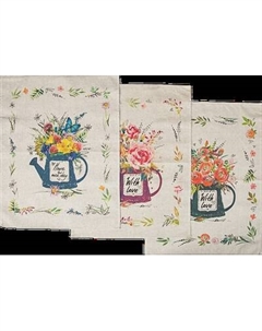 Набор полотенец Pole Kvetak (Беларускі лён) 45x60 22с145-ШР+К/п.р/фкор. Pole kvetak (беларускі лён)