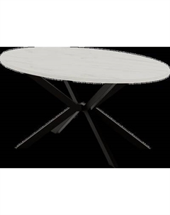 Обеденный стол Millwood Верона овальный 160х100х75 / 51786_bk_ch_4