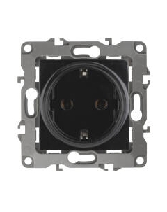 Розетка ЭРА Schuko 12-2101-06 / Б0014680 Эра