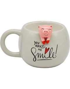 Кружка Mandarin Decor Хрюша / D21C210368-400G Mandarin decor