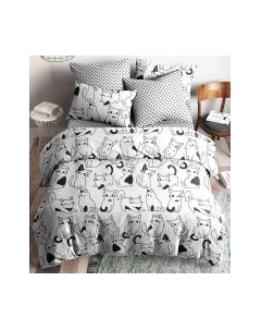 Комплект постельного белья Ночь нежна Саймон Стандарт Евро 50x70 / 70543-1+70544-1