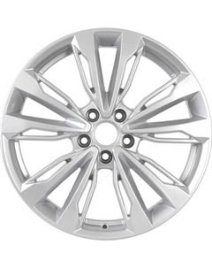 Литой диск KDW KD1830 18x7" 5x108мм DIA 60.1мм ET 33мм Silver Painted Kdw