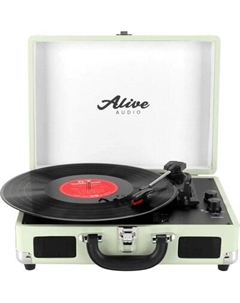 Проигрыватель виниловых пластинок Alive Audio Glam Mist c Bluetooth / GLM-01-MS Alive audio