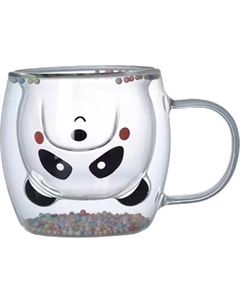 Кружка Mandarin Decor Бамбино Панда с конфетти / DC8125PK Mandarin decor