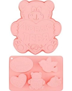 Набор для выпечки El Casa Медвежонок люблю тебя / 960197+2 El casa