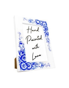 Рамка Брестская Фабрика Сувениров В стиле Гжель / fr005 Брестская фабрика сувениров