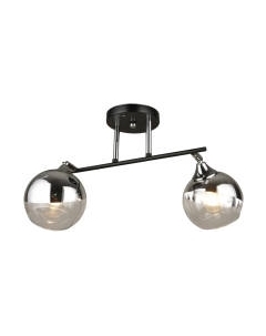 Потолочный светильник Mirastyle SX-N-8208/2 BK+CH