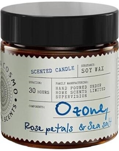 Свеча Eteria Cosmo Ароматическая Озон роза и морская соль ETC0245 Eteria cosmo