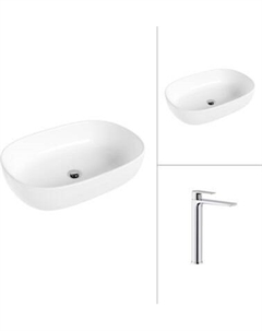 Умывальник со смесителем Lauter 21836 + Reef 21CK8678C