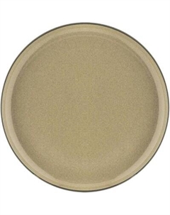 Тарелка столовая обеденная Oxford Flat Shape Ocre 141356
