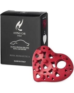 Картридж для ароматизатора автомобильного Hypno Casa Car Rosa Romantica Сердце Hypno casa