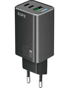 Зарядное устройство сетевое EOFE 65W GaN / E603 Eofe