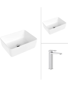 Умывальник со смесителем Lauter 21674B + Cascade 21СК0655C