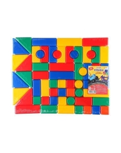 Конструктор Синий трактор Цветные кубики / 9586802