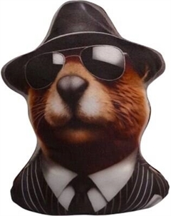 Подушка-игрушка Malvina Итальяно Бандито Бобр / 9.462.1 Мальвина