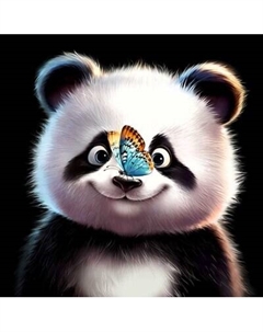 Набор алмазной вышивки Феникс+ Радостная панда / 70808 Feniks