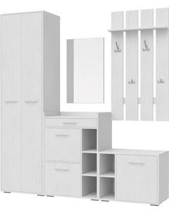 Секция в прихожую Кортекс-мебель Лара СП7