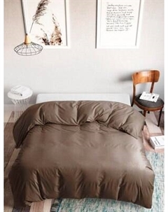 Простыня Ночь нежна Мокко Евро 200x215 / 806