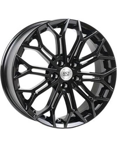 Литой диск RST Wheels R208 18x6.5" 5x114.3мм DIA 66.5мм ET 37мм BL Rst wheels