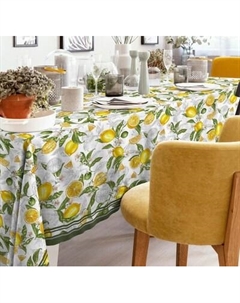 Скатерть Текстильный городок Lemon / ТХбК35072-1/150