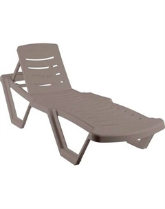 Шезлонг Ellastik Plast Элластик лм 187x63.5x32 Ellastik plast