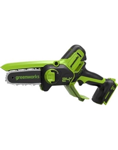 Пила цепная аккумуляторная Greenworks G24MCS10K2 24V 10см / 2008207UA