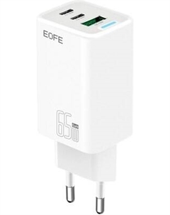 Зарядное устройство сетевое EOFE 65W GaN / E603 Eofe