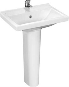 Умывальник Santeri Визит 55 + пьедестал / 131153S0011B0PDST