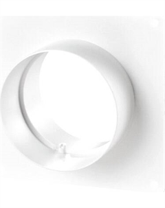 Соединитель воздуховода Семь ветров С настенной пластиной 150мм / 353