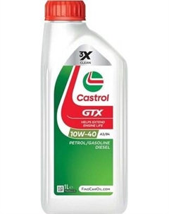 Моторное масло Castrol GTX Ultraclean 10W40 A3/B4 / 15A4DE