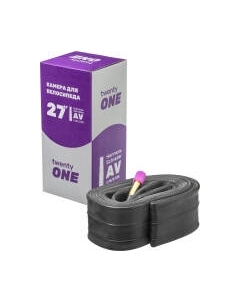 Камера для велосипеда Twenty ONE 27х1.75/2.125 AV/AVR28-40/48L Twenty one