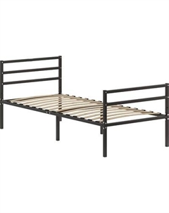 Односпальная кровать Домаклево Металика Г3+Г2 90x190