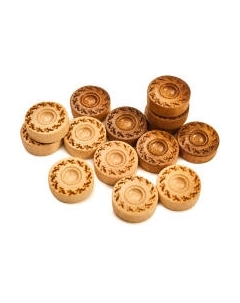 Набор фишек для настольной игры Haleyan Узор 1 / kh215