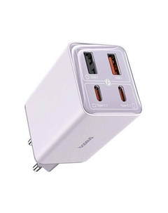 Сетевое зарядное устройство GaN6 Pro Fast Charger 2C+2U 65W P10162701533-00 (фиолетовый) Baseus