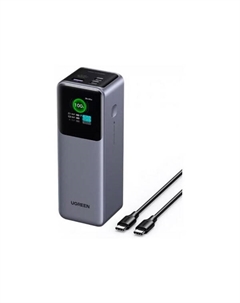 Внешний аккумулятор PB722-35525B 25000mAh (серый) Ugreen