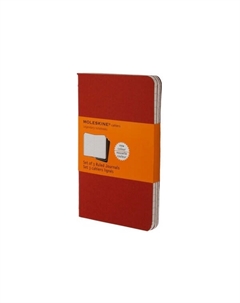 Блокнот Cahier Journal Large CH116 (клюквенный) 3 шт Moleskine