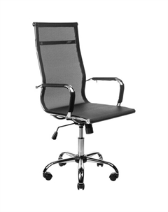 Кресло офисное Молли AF-C3006 (черный сетка) Mio tesoro