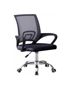 Кресло офисное Виола 695 AF-C4021 (серый/черный) Mio tesoro