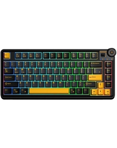 Клавиатура AU75 (черный/темно-синий/оранжевый) Aula