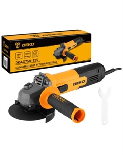 Угловая шлифмашина DKAG750-125 (080-1007) Deko