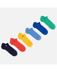 Комплект носков Solids Ped 6-Pack Polo ralph lauren